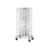 Carrello Inox Portateglie Per 40 Teglie 600 X 400 Mm - L 510 Mm X P 800 Mm X H 1770 Mm -Vendite GATRODOMUS carrello inox portateglie per 40 teglie 600 x 400 mm l 510 mm x p 800 mm x h 1770 mm