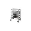 Carrello Inox Portateglie Per 8 Teglie 800 X 600 Mm O 16 Teglie 400 X 600 Mm -Vendite GATRODOMUS carrello inox portateglie per 8 teglie 800 x 600 mm o 16 teglie 400 x 600 mm