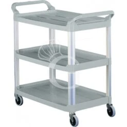 Carrello Multiuso In Plastica 3 Ripiani L 850 Mm X P 430 Mm X H 950 Mm