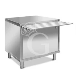 Carrello Neutro Senza Parafiato - L 1020 Mm X P 940 Mm X H 830 Mm