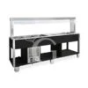 Carrello Per Buffet Misto Caldo/freddo Temp. +4°C/10°C (freddo) +60°C/+90°C (caldo) - Nero 1 Carrello Per Buffet Misto Caldo/freddo Temp. +4°C/10°C (freddo) +60°C/+90°C (caldo) - Nero -Vendite GATRODOMUS carrello per buffet misto caldofreddo temp 4c10c freddo 60c90c caldo nero