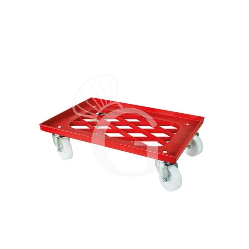 Carrello Per Cassette Impasti Pizza Senza Manico L 620 Mm X P 420 Mm X H 165 Mm 4 Carrello Per Cassette Impasti Pizza Senza Manico L 620 Mm X P 420 Mm X H 165 Mm - immagine 2
