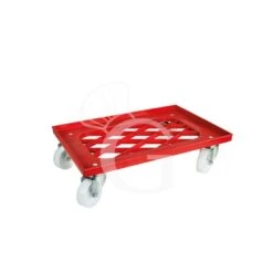 Carrello Per Cassette Impasti Pizza Senza Manico L 620 Mm X P 420 Mm X H 165 Mm