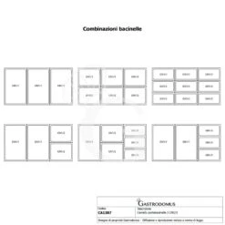 Carrello Portabacinelle 3 GN1/1- L 1100 Mm X P 620 Mm X H 970 Mm 9 Carrello Portabacinelle 3 GN1/1- L 1100 Mm X P 620 Mm X H 970 Mm -Vendite GATRODOMUS carrello portabacinelle 3 gn 11 l 100 mm x p 620 mm x h 970 mm 3