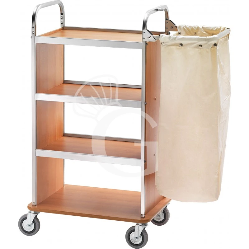 Carrello Portabiancheria In Acciaio Inox Con Braccio Pieghevole L 700 Mm X P 500 Mm X H 1230 Mm 3 Carrello Portabiancheria In Acciaio Inox Con Braccio Pieghevole L 700 Mm X P 500 Mm X H 1230 Mm