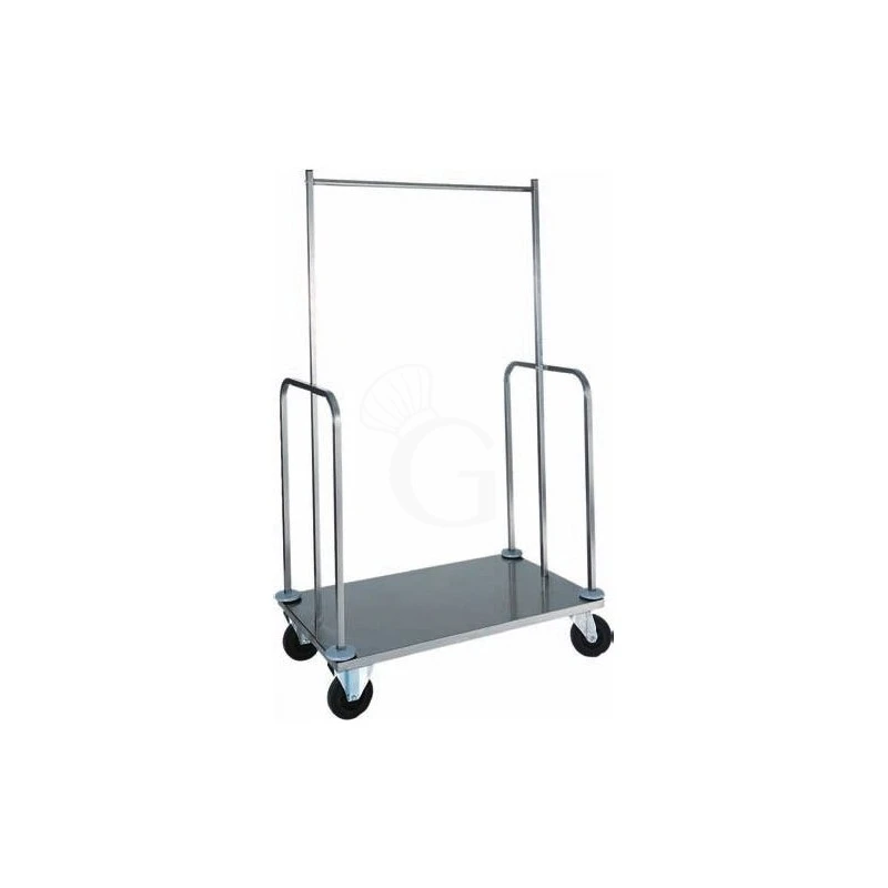 Carrello Portabiti In Acciaio Inox - L 1000 Mm X P 560 Mm X H 1600 Mm 3 Carrello Portabiti In Acciaio Inox - L 1000 Mm X P 560 Mm X H 1600 Mm
