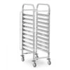 Carrello Portateglie Per 10 Teglie GN1/1 - L 385 Mm X P 555 Mm X H 1290 Mm -Vendite GATRODOMUS carrello portateglie per 10 teglie gn11 l 385 mm x p 555 mm x h 1290 mm