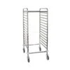 Carrello Portateglie Per 14 Teglie GN2/1 - L 750 Mm X P 550 Mm X H 1450 Mm -Vendite GATRODOMUS carrello portateglie per 14 teglie gn21 l 750 mm x p 550 mm x h 1450 mm