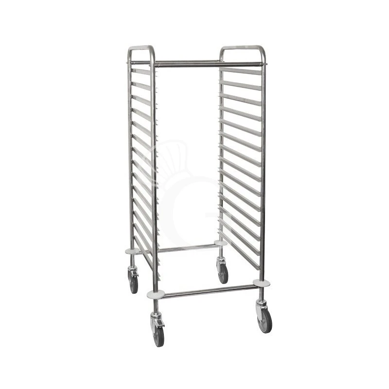 Carrello Portateglie Per 14 Teglie GN2/1 - L 750 Mm X P 550 Mm X H 1450 Mm 3 Carrello Portateglie Per 14 Teglie GN2/1 - L 750 Mm X P 550 Mm X H 1450 Mm