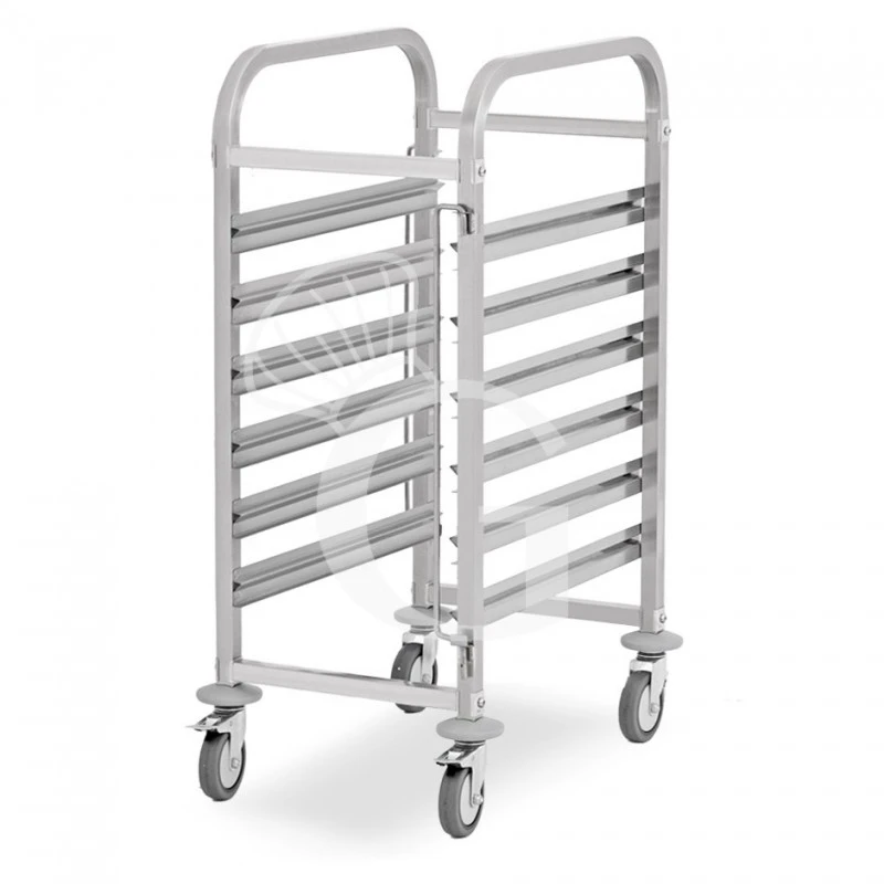 Carrello Portateglie Per 6 Teglie GN1/1 - L 385 Mm X P 550 Mm X H 1000 Mm 5 Carrello Portateglie Per 6 Teglie GN1/1 - L 385 Mm X P 550 Mm X H 1000 Mm - immagine 3