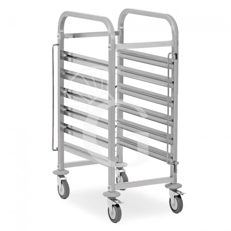 Carrello Portateglie Per 6 Teglie GN1/1 - L 385 Mm X P 550 Mm X H 1000 Mm 3 Carrello Portateglie Per 6 Teglie GN1/1 - L 385 Mm X P 550 Mm X H 1000 Mm