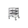 Carrello Portateglie Per 8 Teglie GN2/1 O 16 Teglie GN1/1 - L 650 Mm X P 760 Mm X H 940 Mm -Vendite GATRODOMUS carrello portateglie per serie gn21 l 650 mm x p 760 mm x h 940 mm