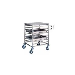 Carrello Portateglie Per 8 Teglie GN2/1 O 16 Teglie GN1/1 - L 650 Mm X P 760 Mm X H 940 Mm 7 Carrello Portateglie Per 8 Teglie GN2/1 O 16 Teglie GN1/1 - L 650 Mm X P 760 Mm X H 940 Mm -Vendite GATRODOMUS carrello portateglie per serie gn21 l 650 mm x p 760 mm x h 940 mm 2