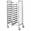 Carrello Portavassoi Con Pannelli Laterali Per 20 Vassoi GN1/1 - L 810 Mm X P 620 Mm X H 1750 Mm
