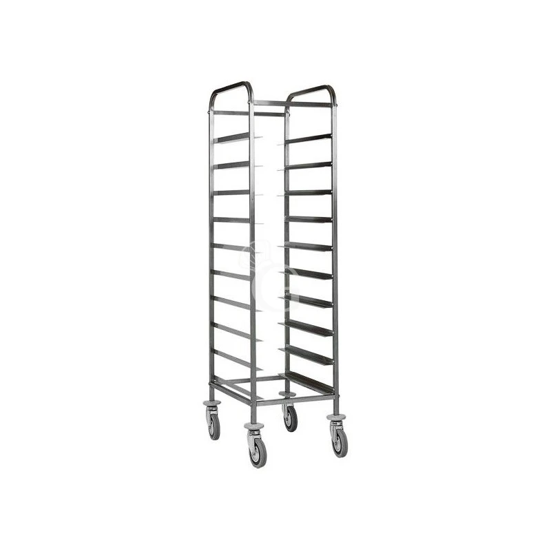 Carrello Portavassoi Con Telaio Rinfrozato Per 10 Vassoi GN1/1 - L 380 Mm X P 620 Mm X H 1750 Mm 3 Carrello Portavassoi Con Telaio Rinfrozato Per 10 Vassoi GN1/1 - L 380 Mm X P 620 Mm X H 1750 Mm