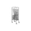 Carrello Portavassoi In Inox Per 10 Bacinelle GN1/1, Teglie 600x400 Mm, Vassoi GN, L 680 Mm X P 520 Mm X H 1750 Mm 2 Carrello Portavassoi In Inox Per 10 Bacinelle GN1/1, Teglie 600x400 Mm, Vassoi GN, L 680 Mm X P 520 Mm X H 1750 Mm -Vendite GATRODOMUS carrello portavassoi in inox per 10 bacinelle gn11 teglie 600x400 mm vassoi gn l 680 mm x p 520 mm x h 1750 mm