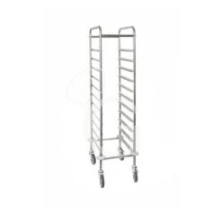 Carrello Portavassoi In Linea Per 11 Vassoi Di Tipo Euronorm Di Dimensione Massima 530 Mm X 370 Mm
