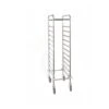 Carrello Portavassoi In Linea Per 11 Vassoi Di Tipo GN1/1 - L 455 Mm X P 620 Mm X H 1525 Mm 2 Carrello Portavassoi In Linea Per 11 Vassoi Di Tipo GN1/1 - L 455 Mm X P 620 Mm X H 1525 Mm -Vendite GATRODOMUS carrello portavassoi in linea per 11 vassoi di tipo gn