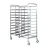 Carrello Portavassoi In Linea Per 33 Vassoi Di Tipo GN1/1 - L 1175 Mm X P 620 Mm X H 1525 Mm 2 Carrello Portavassoi In Linea Per 33 Vassoi Di Tipo GN1/1 - L 1175 Mm X P 620 Mm X H 1525 Mm -Vendite GATRODOMUS carrello portavassoi in linea per 33 vassoi di tipo gn