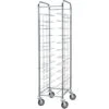 Carrello Portavassoi Universale In Inox Per 12 Vassoi - L 580 Mm X P 520 Mm X H 1850 Mm -Vendite GATRODOMUS carrello portavassoi universale in inox per 12 vassoi l 520 mm x p 620 mm x h 1850 mm