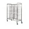 Carrello Portavassoi Universale In Inox Per 33 Vassoi Di Dimensione Massima 395 Mm X 595 Mm 1 Carrello Portavassoi Universale In Inox Per 33 Vassoi Di Dimensione Massima 395 Mm X 595 Mm -Vendite GATRODOMUS carrello portavassoi universale in inox per 33 vassoi