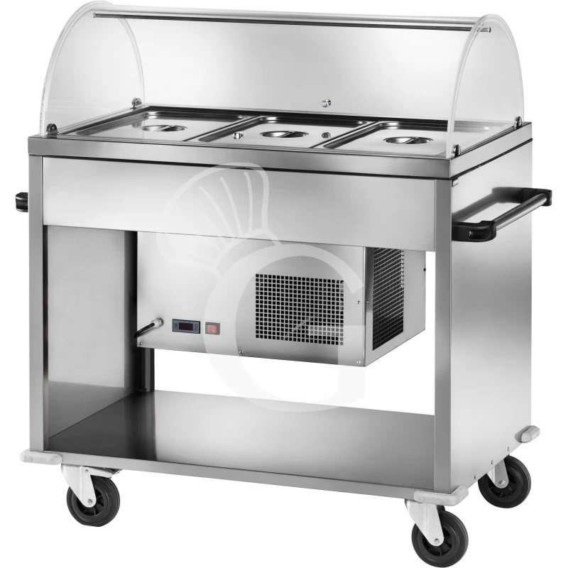 Carrello Refrigerato Temperatura -5°C/+ 5°C - L 1240 Mm X P 720 Mm X H 1260 Mm 3 Carrello Refrigerato Temperatura -5°C/+ 5°C - L 1240 Mm X P 720 Mm X H 1260 Mm