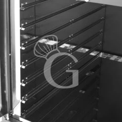 Cella Di Lievitazione 12 Teglie 600 X 400 Mm Color Nero L 1000 Mm X P 1205 Mm X H 900 Mm -Vendite GATRODOMUS cella di lievitazione pizza 12 teglie 600 x 400 mm color nero l 1000 mm x p 1205 mm x h 900 mm 7