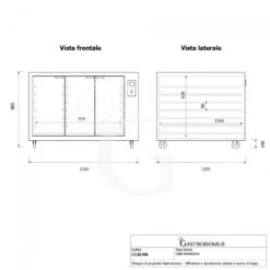 Cella Di Lievitazione 18 Teglie 600 X 400 Mm Color Nero L 1360 Mm X P 1205 Mm X H 900 Mm 21 Cella Di Lievitazione 18 Teglie 600 X 400 Mm Color Nero L 1360 Mm X P 1205 Mm X H 900 Mm -Vendite GATRODOMUS cella di lievitazione pizza 18 teglie 600 x 400 mm color nero l 1360 mm x p 1205 mm x h 900 mm 6