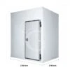 Cella Frigorifera Positiva Senza Pavimento - L 1740 Mm X P 1740 Mm X H 2470 Mm -Vendite GATRODOMUS cella frigorifera temperatura positiva l 1340 mm x p 1340 mm x h 2070 mm 1672