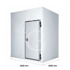 Cella Frigorifera Negativa Con Pavimento - L 1820 Mm X P 1820 Mm X H 2620 Mm