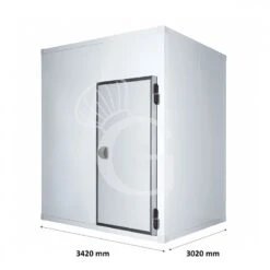 Cella Frigorifera Negativa Con Pavimento - L 3420 Mm X P 3020 Mm X H 2620 Mm