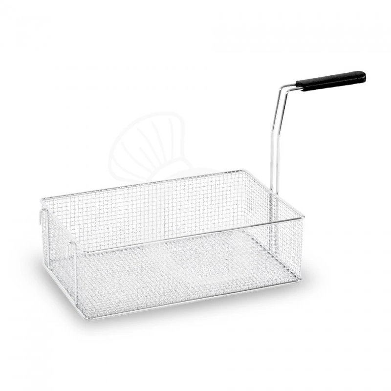 Cestello Da 1/1 Per Friggitrice Elettrica Da 15 Litri - L 235 Mm X P 390 Mm X H 120 Mm 3 Cestello Da 1/1 Per Friggitrice Elettrica Da 15 Litri - L 235 Mm X P 390 Mm X H 120 Mm