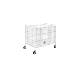 Cesto Pieghevole Plastificato - L 800 Mm X P 520 Mm X H 720 Mm