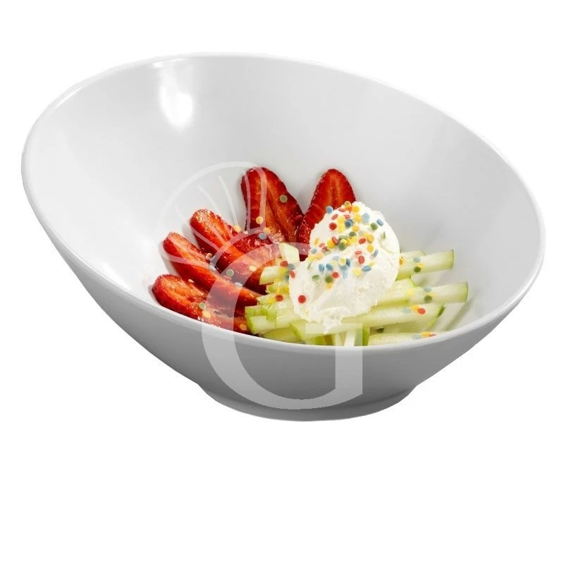 Ciotola Rotonda Inclinata In Melamina Con Dimensioni L 360 Mm X P 349 Mm X H 163 Mm 3 Ciotola Rotonda Inclinata In Melamina Con Dimensioni L 360 Mm X P 349 Mm X H 163 Mm