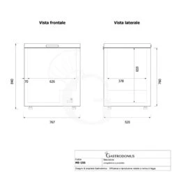 Congelatore A Pozzetto Statico 148 LT -18°C Classe Energetica F -Vendite GATRODOMUS congelatore a pozzetto statico 148 lt 18c classe energetica c 4