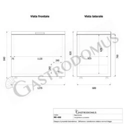 Congelatore A Pozzetto Statico 370 LT -18°C Classe Energetica F 11 Congelatore A Pozzetto Statico 370 LT -18°C Classe Energetica F -Vendite GATRODOMUS congelatore a pozzetto statico 370 lt 18c classe energetica f 4