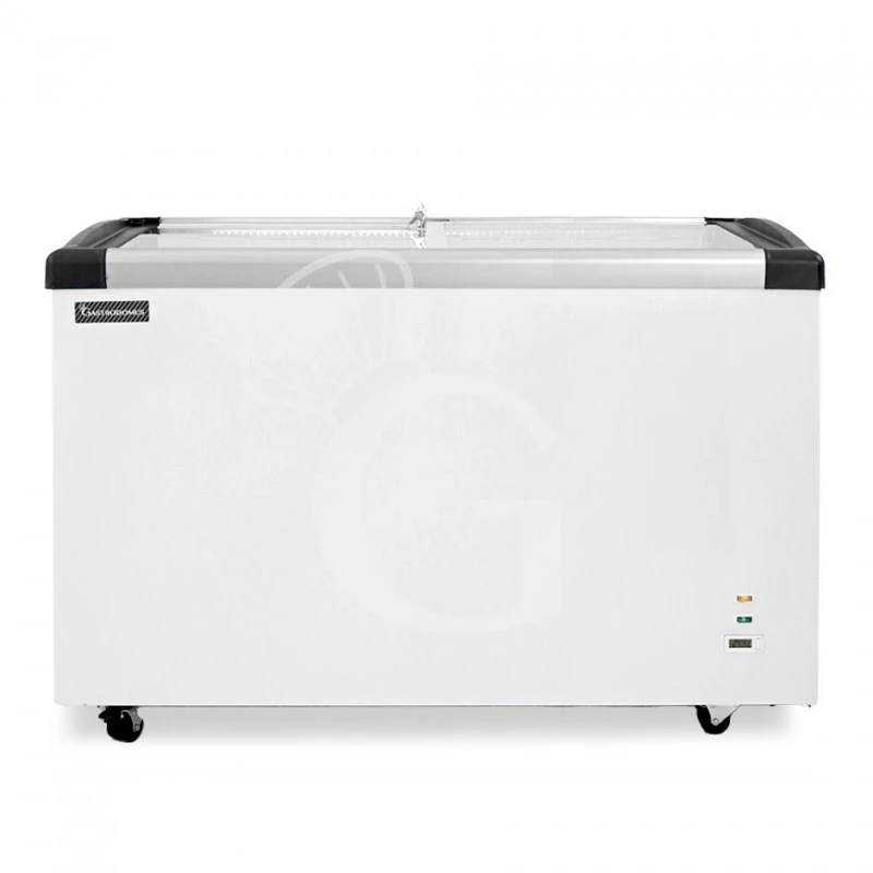 Congelatore A Pozzetto Statico 445 LT - Temperatura -18°/-25°C - Porta Vetro Classe Energetica C 3 Congelatore A Pozzetto Statico 445 LT - Temperatura -18°/-25°C - Porta Vetro Classe Energetica C