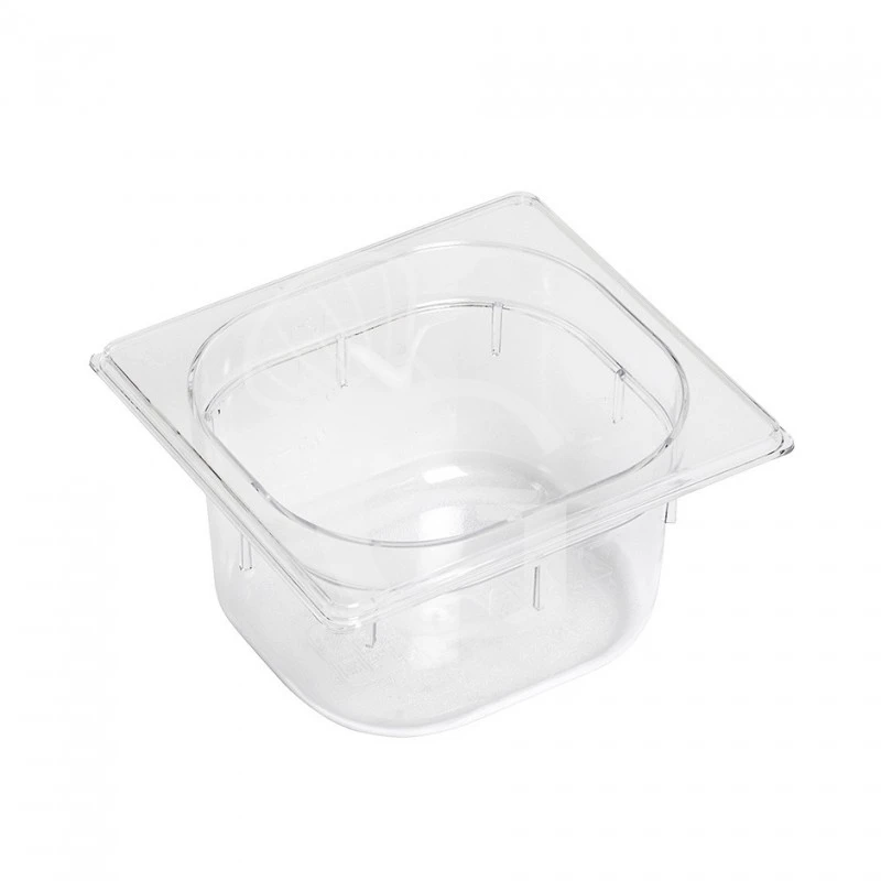 Contenitore Impilabile GN1/6 In Policarbonato - L 176 Mm X P 162 Mm X H 100 Mm 3 Contenitore Impilabile GN1/6 In Policarbonato - L 176 Mm X P 162 Mm X H 100 Mm