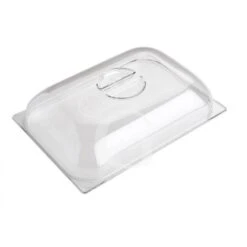 Coperchio A Cupola In Policarbonato Per Bacinelle Gelateria L 360 Mm X P 250 Mm X H 80 Mm