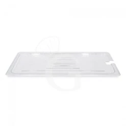 Coperchio Con Foro Mestolo GN1/2 In Policarbonato Dimensioni L 325 X P 265 Mm
