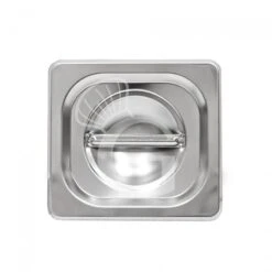 Coperchio In Acciaio Inox GN1/6 176 Mm X 162 Mm