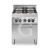 Cucina Professionale A Gas 4 Fuochi Forno A Gas Profondità 650 Mm 2 Cucina Professionale A Gas 4 Fuochi Forno A Gas Profondità 650 Mm -Vendite GATRODOMUS cucina a gas 4 fuochi con forno a gas