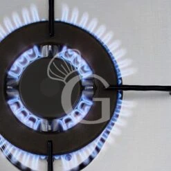 Cucina Professionale A Gas 5 Fuochi Forno Elettrico A Convezione Griglie GN1/1 Profondità 600 Mm -Vendite GATRODOMUS cucina a gas 5 fuochi potenziataforno elettrico a convenzione gn 11 1