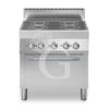 Cucina Elettrica In Vetroceramica Forno Elettrico A Convezione Profondità 700 Mm -Vendite GATRODOMUS cucina elettrica 4 piastre forno elettrico a convenzione