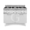 Cucina Professionale A Gas 6 Fuochi Armadio Chiuso Profondità 700 Mm -Vendite GATRODOMUS cucina professionale a gas 6 fuochi armadio chiuso profondita 700 mm