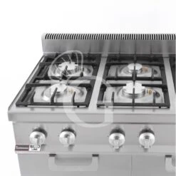 Cucina Professionale A Gas 6 Fuochi Armadio Chiuso Profondità 700 Mm -Vendite GATRODOMUS cucina professionale a gas 6 fuochi armadio chiuso profondita 700 mm 3