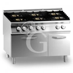 Cucina Professionale A Gas 6 Fuochi Forno A Gas Profondità 900 Mm 5 Cucina Professionale A Gas 6 Fuochi Forno A Gas Profondità 900 Mm -Vendite GATRODOMUS cucina professionale a gas con 6 fuochi forno a gas profondita 900 mm 1