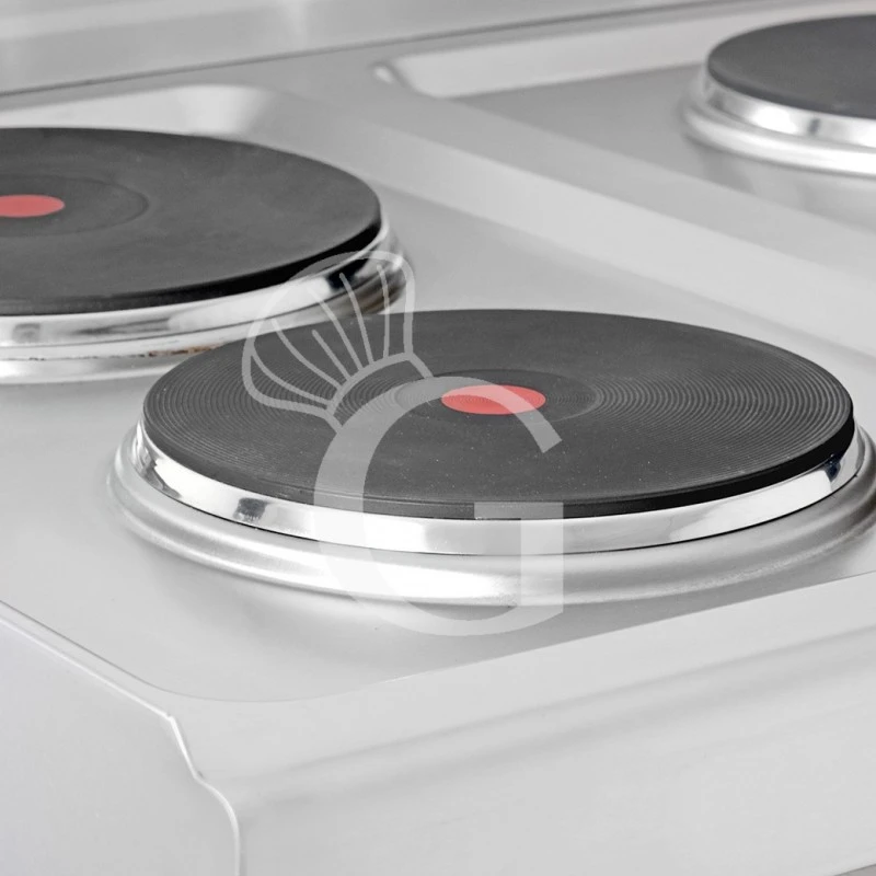 Cucina Professionale Elettrica 4 Piastre Su Armadio Chiuso Profondità 700 Mm 6 Cucina Professionale Elettrica 4 Piastre Su Armadio Chiuso Profondità 700 Mm - immagine 4