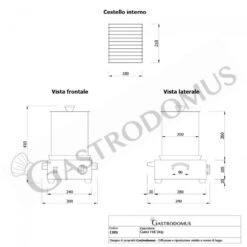 Cuoci Hot Dog Con Potenza 800 W E Dimensioni L 350 Mm X P 350 Mm X H 440 Mm -Vendite GATRODOMUS cuoci hot dog con potenza 800 w e dimensioni l 350 mm x p 350 mm x h 440 mm 4