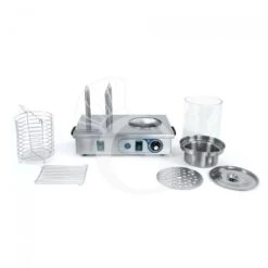 Cuoci Hot Dog 700 W 3 Spiedi L 480 Mm X P 310 Mm X H 413 Mm -Vendite GATRODOMUS cuoci hot dog potenza 700 w 3 spiedi l 480 mm x p 310 mm x h 413 mm 2